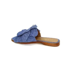 Vacances|Mules<Ivoire0467a Mules Fiorina S189714 Textile Denim Bleu
