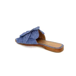 Vacances|Mules<Ivoire0467a Mules Fiorina S189714 Textile Denim Bleu