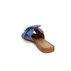 Vacances|Mules<Ivoire0467a Mules Fiorina S189714 Textile Denim Bleu