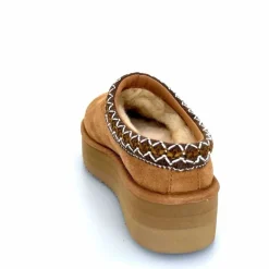 Montagne|Fourrure<sweet heritage Mules Fourrées Glace Daim Camel