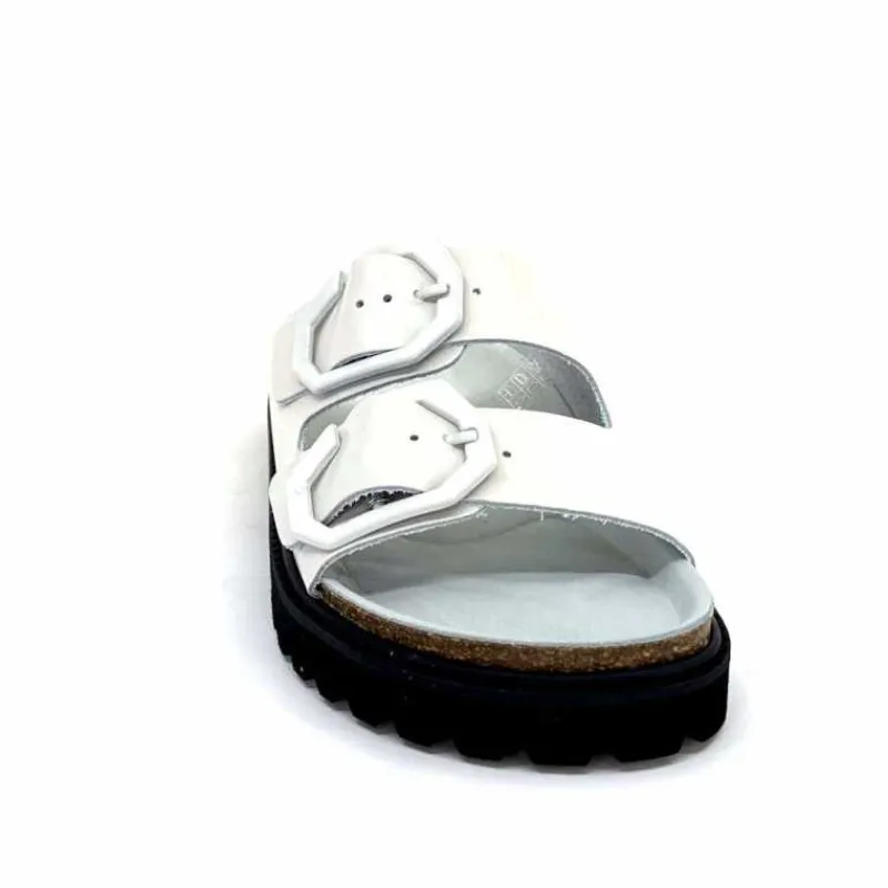 Basic|Plagettes<genuins factory s.l Mules Genuins G105681 Cuir Blanc