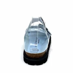 Vacances|Compensées & Plateformes<genuins factory s.l Mules Genuins G105685 Textile Denim Bleu