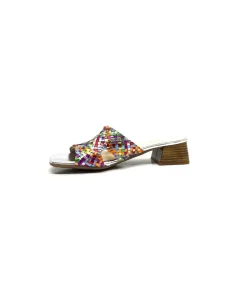 Fantaisie|Décontracté<Ivoire0303 Mules Ivoire 23041 Cuir Multicolore