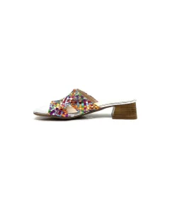 Fantaisie|Décontracté<Ivoire0303 Mules Ivoire 23041 Cuir Multicolore