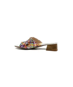 Fantaisie|Décontracté<Ivoire0303 Mules Ivoire 23041 Cuir Multicolore