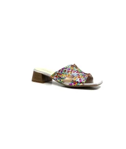 Fantaisie|Décontracté<Ivoire0303 Mules Ivoire 23041 Cuir Multicolore