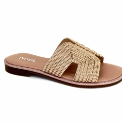 Vacances|Décontracté<Ivoire0351a Mules Ivoire 161902 Textile Cipria Nude