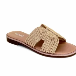 Vacances|Décontracté<Ivoire0351a Mules Ivoire 161902 Textile Cipria Nude