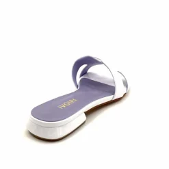 Vacances|Mules<Ivoire0248 Mules Ivoire 5237 Vernis Blanc