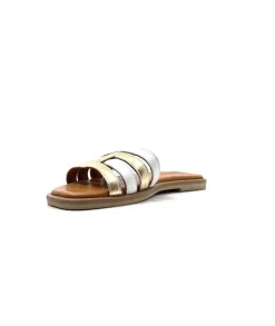 Vacances|Mules<382-ivoire Mules Ivoire Tml 28 Cuir Blanc Or BlancOr