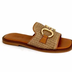 Vacances<382-ivoire Mules Ivoire Tml 49T Raffia Coconut