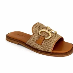 Vacances<382-ivoire Mules Ivoire Tml 49T Raffia Coconut