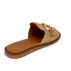 Vacances<382-ivoire Mules Ivoire Tml 49T Raffia Coconut