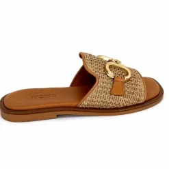 Vacances<382-ivoire Mules Ivoire Tml 49T Raffia Coconut
