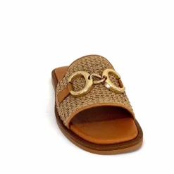 Vacances<382-ivoire Mules Ivoire Tml 49T Raffia Coconut