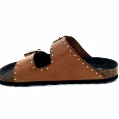 Vacances|Plagettes<Ivoire0473a Mules Plagettes Ivoire 11.71.13843.410 Cuir Marron