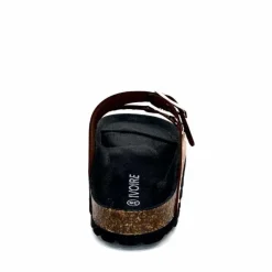 Vacances|Plagettes<Ivoire0473a Mules Plagettes Ivoire 11.71.13843.410 Cuir Marron