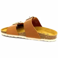 Vacances|Plagettes<Ivoire0098a Mules Plagettes Ivoire 2011.179 Cuir Marron