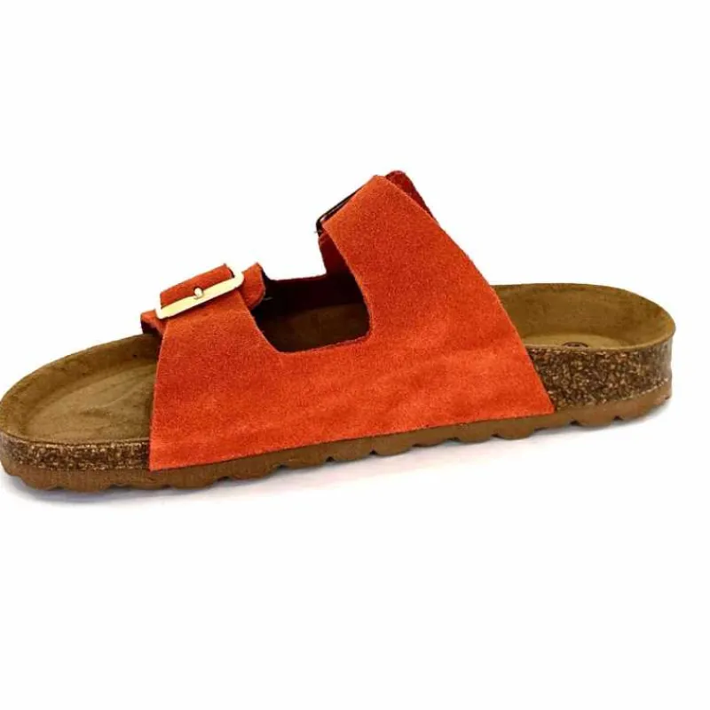 Vacances|Décontracté<Ivoire0473a Mules Plagettes Ivoire 11.71.2878.559 Daim Orange