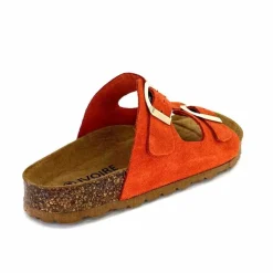 Vacances|Décontracté<Ivoire0473a Mules Plagettes Ivoire 11.71.2878.559 Daim Orange