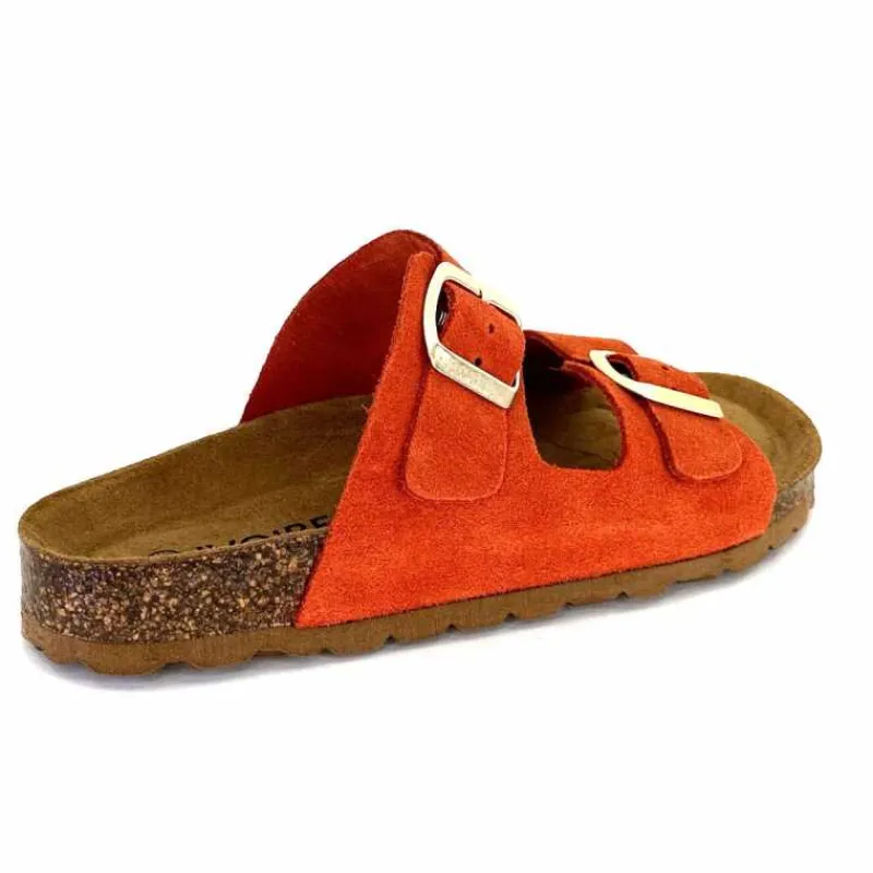 Vacances|Décontracté<Ivoire0473a Mules Plagettes Ivoire 11.71.2878.559 Daim Orange