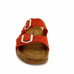 Vacances|Décontracté<Ivoire0473a Mules Plagettes Ivoire 11.71.2878.559 Daim Orange