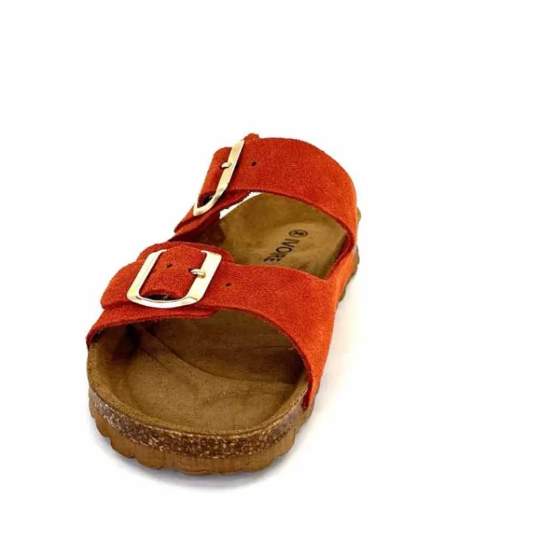 Vacances|Décontracté<Ivoire0473a Mules Plagettes Ivoire 11.71.2878.559 Daim Orange