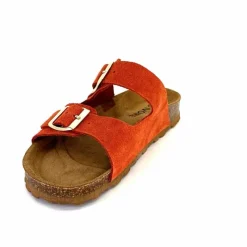 Vacances|Décontracté<Ivoire0473a Mules Plagettes Ivoire 11.71.2878.559 Daim Orange