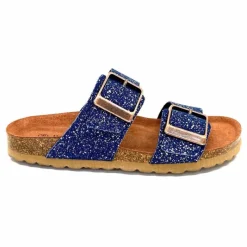 Vacances|Décontracté<Ivoire0098a Mules Plagettes Ivoire 2011.180 Jeans Platino Bleu