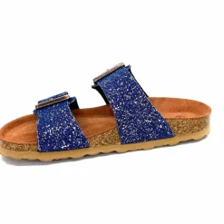 Vacances|Décontracté<Ivoire0098a Mules Plagettes Ivoire 2011.180 Jeans Platino Bleu