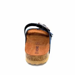 Vacances|Décontracté<Ivoire0098a Mules Plagettes Ivoire 2011.180 Jeans Platino Bleu