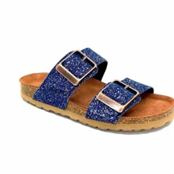 Vacances|Décontracté<Ivoire0098a Mules Plagettes Ivoire 2011.180 Jeans Platino Bleu