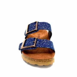 Vacances|Décontracté<Ivoire0098a Mules Plagettes Ivoire 2011.180 Jeans Platino Bleu