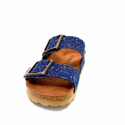 Vacances|Décontracté<Ivoire0098a Mules Plagettes Ivoire 2011.180 Jeans Platino Bleu