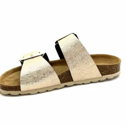 Vacances|Plagettes<Ivoire0473a Mules Plagettes Ivoire 11.71.14175.407 Métal Dé Or