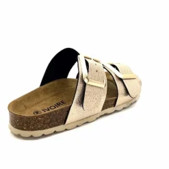 Vacances|Plagettes<Ivoire0473a Mules Plagettes Ivoire 11.71.14175.407 Métal Dé Or