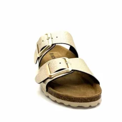 Vacances|Plagettes<Ivoire0473a Mules Plagettes Ivoire 11.71.14175.407 Métal Dé Or