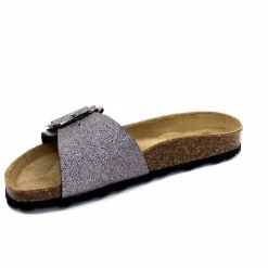 Vacances|Décontracté<Ivoire0473a Mules Plagettes Ivoire 11.71.14.351.413 Métal Gris GrisMétal