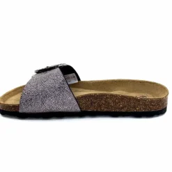 Vacances|Décontracté<Ivoire0473a Mules Plagettes Ivoire 11.71.14.351.413 Métal Gris GrisMétal