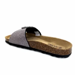 Vacances|Décontracté<Ivoire0473a Mules Plagettes Ivoire 11.71.14.351.413 Métal Gris GrisMétal