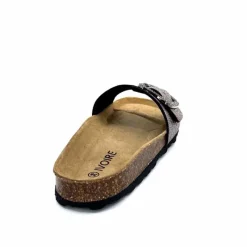 Vacances|Décontracté<Ivoire0473a Mules Plagettes Ivoire 11.71.14.351.413 Métal Gris GrisMétal