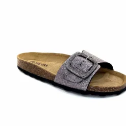 Vacances|Décontracté<Ivoire0473a Mules Plagettes Ivoire 11.71.14.351.413 Métal Gris GrisMétal