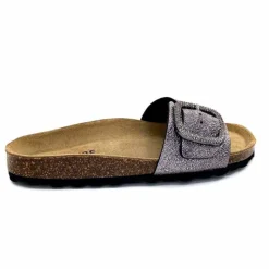 Vacances|Décontracté<Ivoire0473a Mules Plagettes Ivoire 11.71.14.351.413 Métal Gris GrisMétal