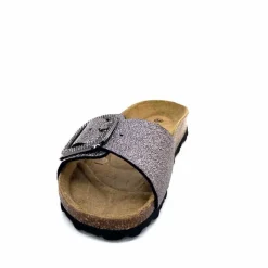 Vacances|Décontracté<Ivoire0473a Mules Plagettes Ivoire 11.71.14.351.413 Métal Gris GrisMétal