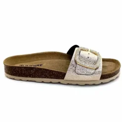 Vacances|Décontracté<Ivoire0473a Mules Plagettes Ivoire 11.71.14.351.412 Métal Dé Or