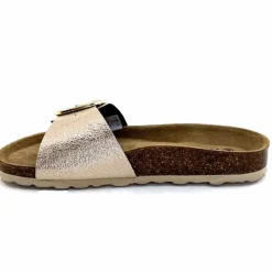 Vacances|Décontracté<Ivoire0473a Mules Plagettes Ivoire 11.71.14.351.412 Métal Dé Or