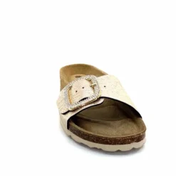 Vacances|Décontracté<Ivoire0473a Mules Plagettes Ivoire 11.71.14.351.412 Métal Dé Or