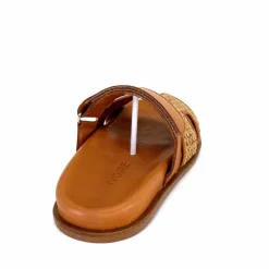 Vacances|Décontracté<382-ivoire Mules Plagettes Ivoire D27093-803 Raffia Coconut