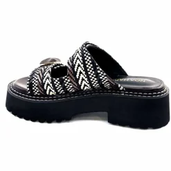 Compensées & Plateformes|Mules<noa harmon Mules Plateforme 9684 M55 Beige Noir