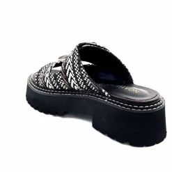 Compensées & Plateformes|Mules<noa harmon Mules Plateforme 9684 M55 Beige Noir